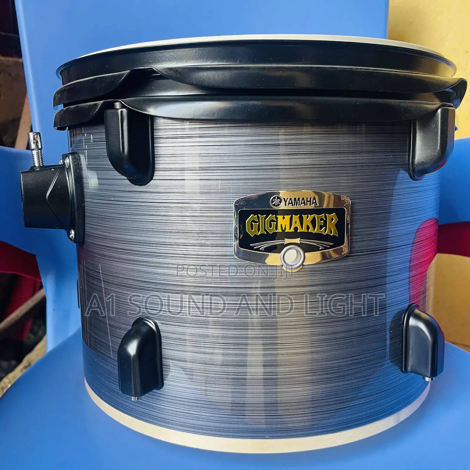 Yamaha Gigmaker 5pcs Drum Set - [Laser Grey]