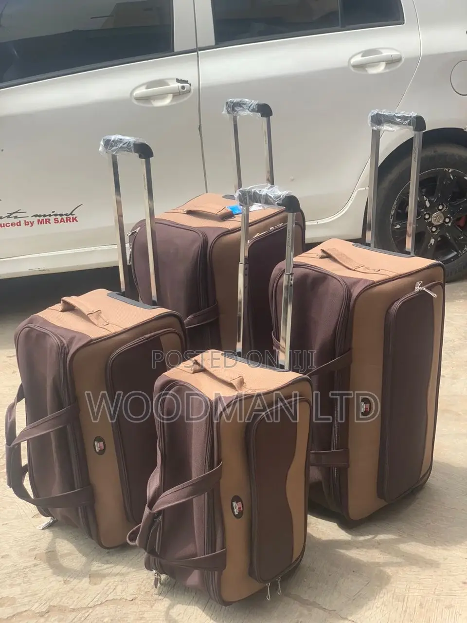 4set Hand Travel Bag With Trolley