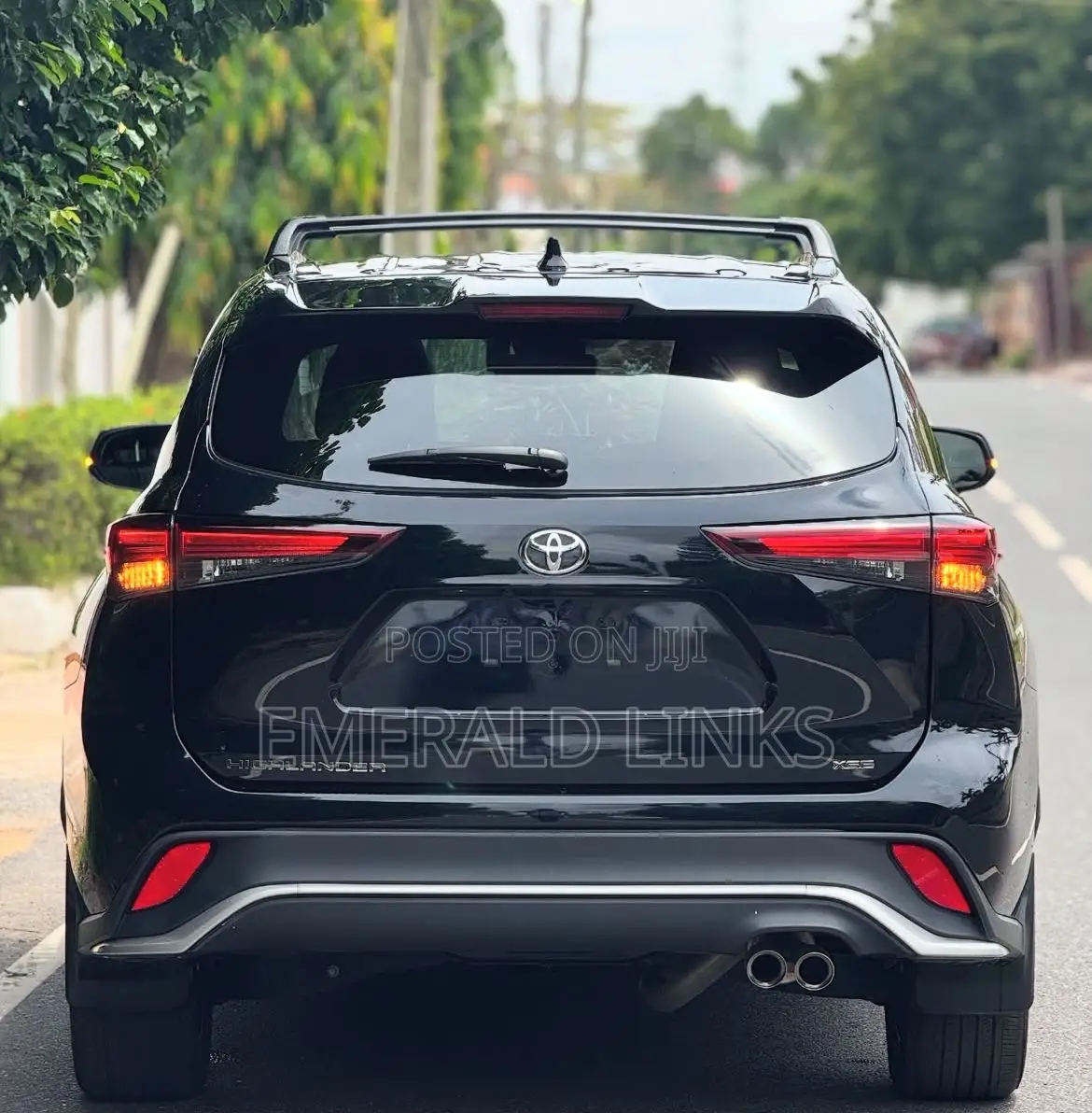Toyota Highlander XSE AWD 2024 Black