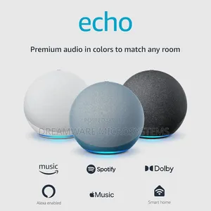 Echo Premium Sound, Smart Home Hub and Alexa | Twilight Blue