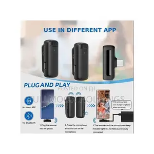 Professional Wireless Lavalier Type C Microphone