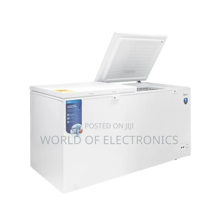 Midea 508l Double Door Chest Freezer| Fridge Fast Freezing