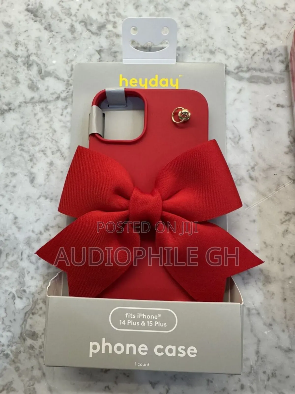 Heyday Red Bow Pop Apple iPhone 14 Plus 15 Plus Case