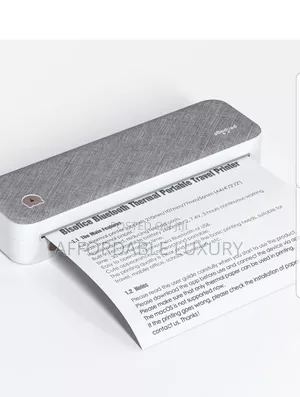 Wireless Inkless Bluetooth Mobile Portable Travel Printer