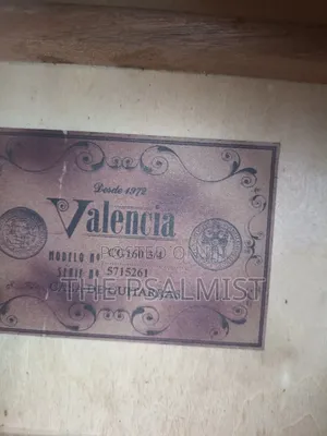 Desde 1972 Valencia Cg160 3/4 Classical Guitar