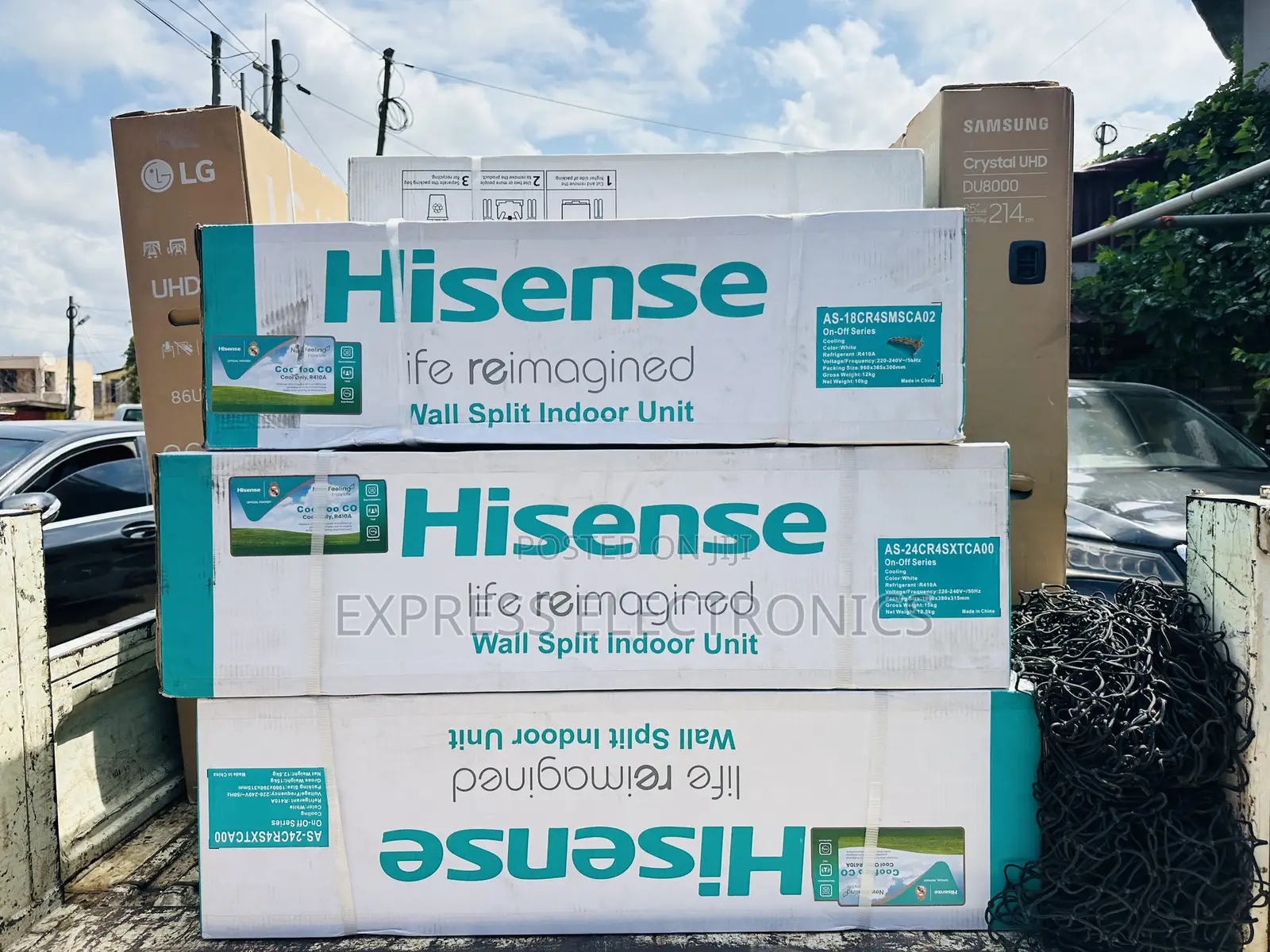 Lovely New 2.0hp Split R410 Gas Hisense