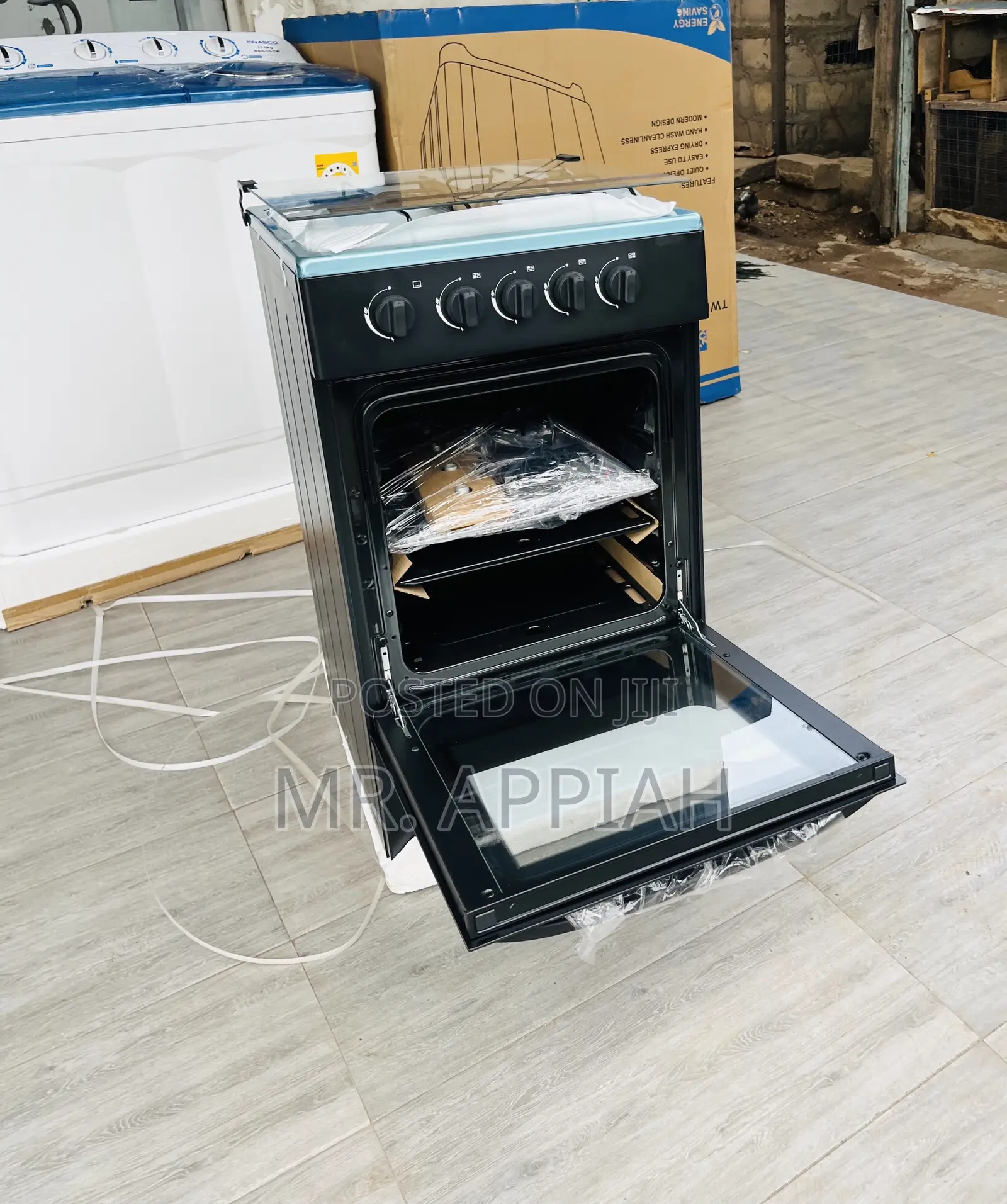 Gas Oven Midea 4 Burner With Grill(Auto Ignition)