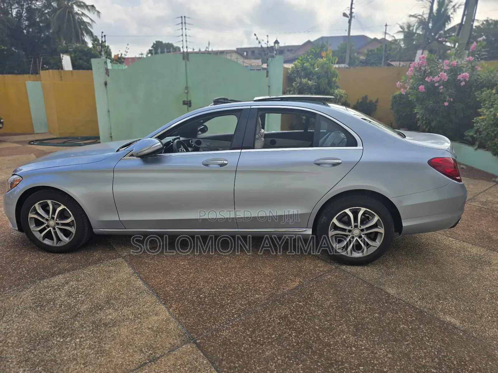 Mercedes-Benz C300 Sport 4dr AWD 4Matic Sedan (2.0L 4cyl 7A) 2015 Blue