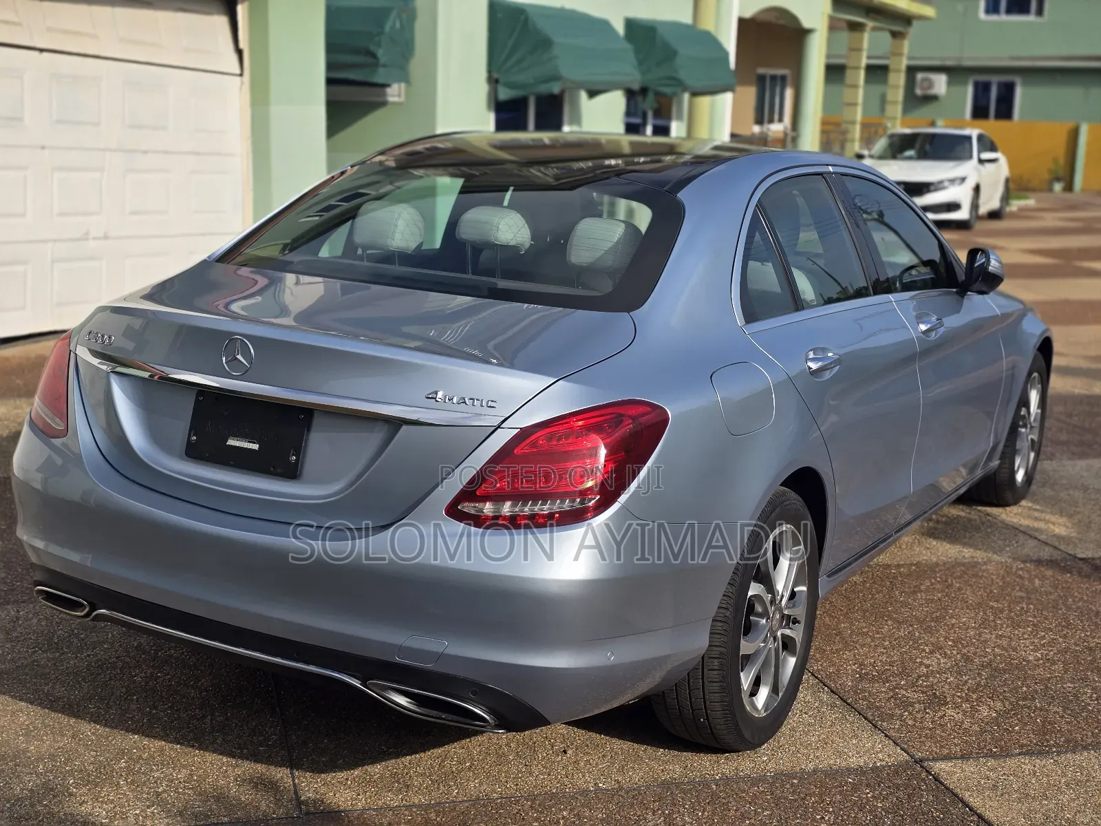 Mercedes-Benz C300 Sport 4dr AWD 4Matic Sedan (2.0L 4cyl 7A) 2015 Blue