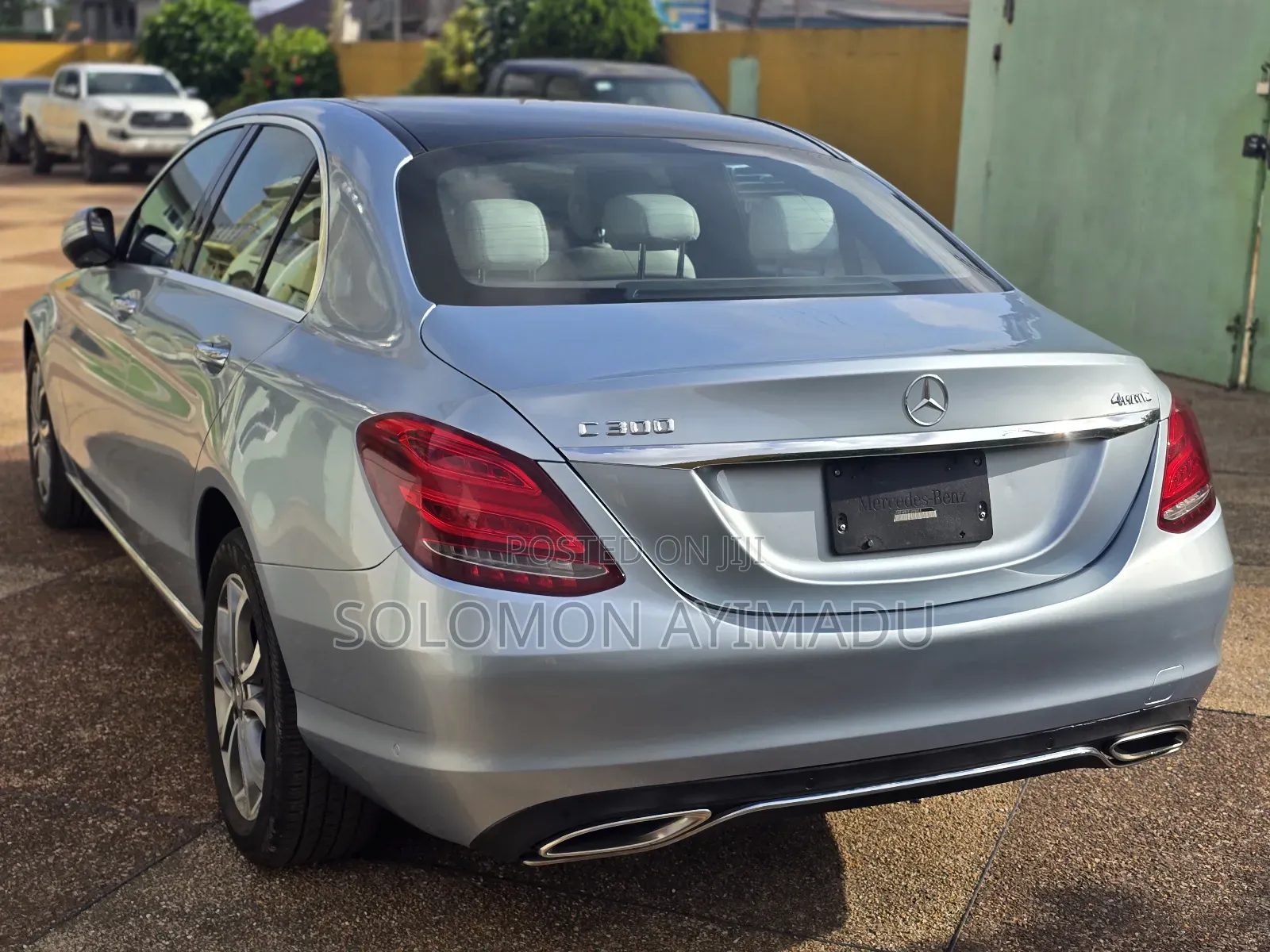 Mercedes-Benz C300 Sport 4dr AWD 4Matic Sedan (2.0L 4cyl 7A) 2015 Blue