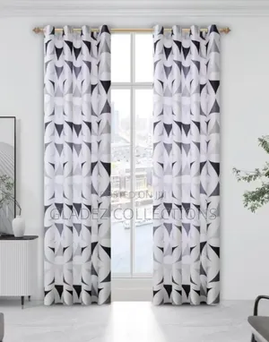 2 in 1 Quality Pair Curtains