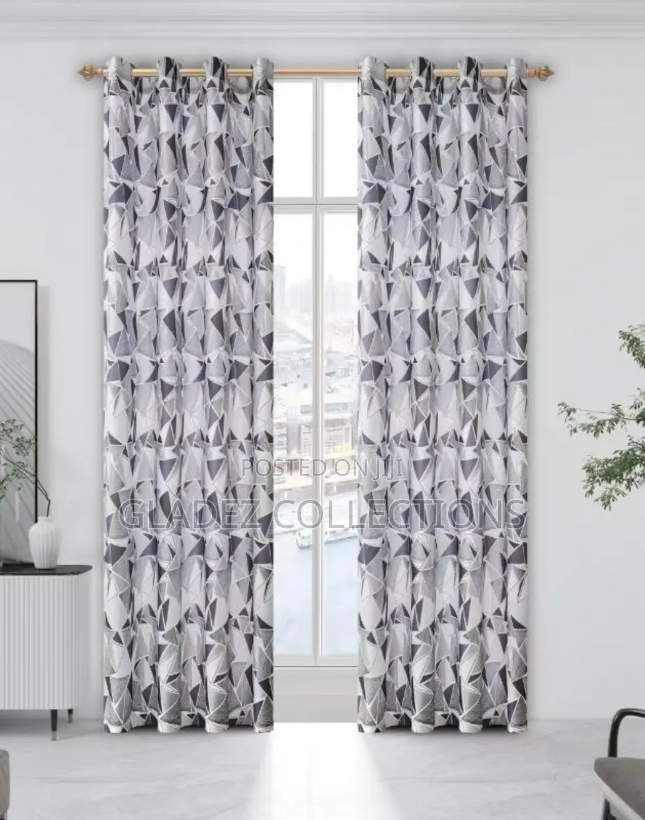 2 in 1 Quality Pair Curtains
