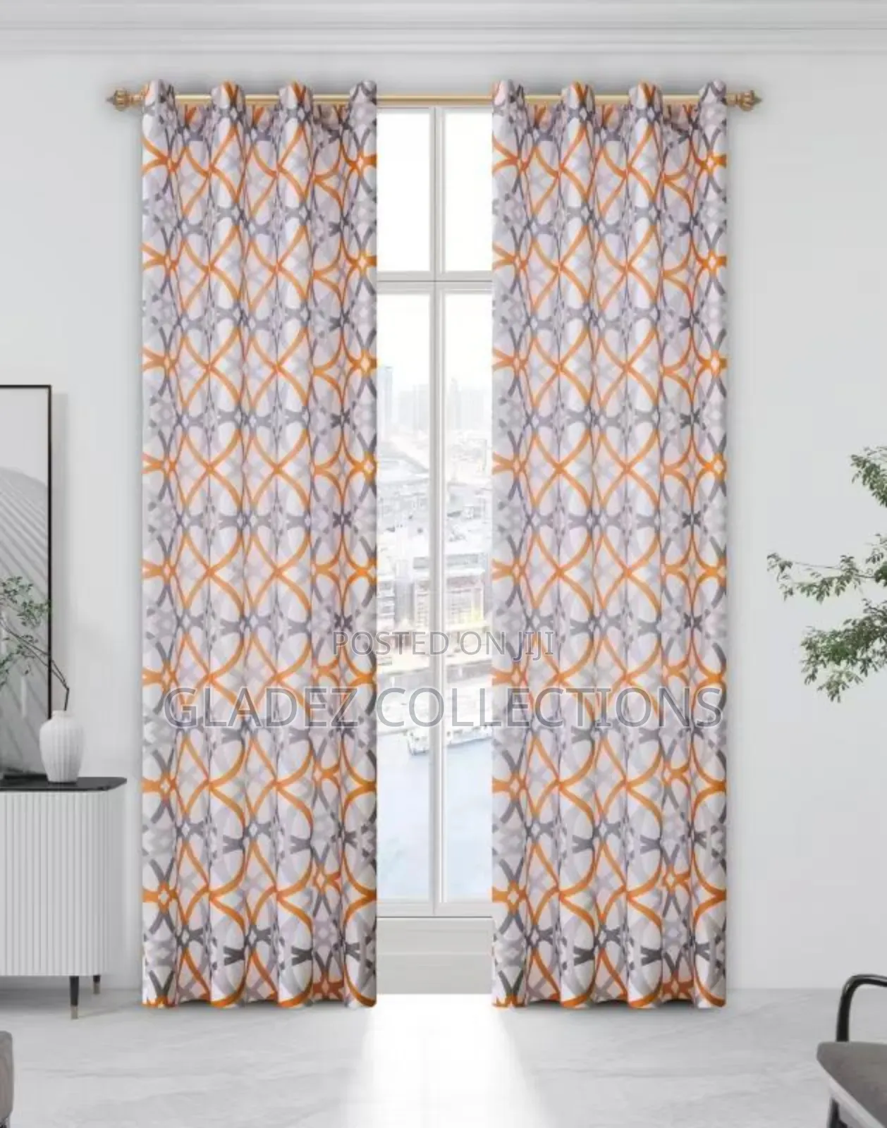 2 in 1 Quality Pair Curtains