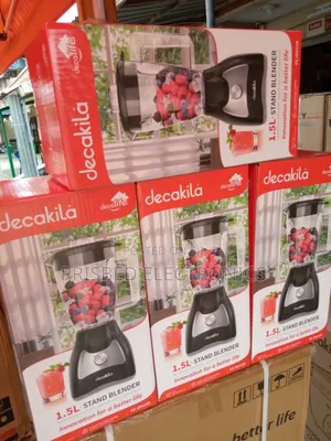 at Decakila Durable Blender 1.5 Litres (Black)