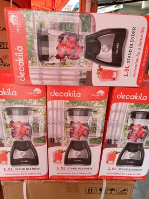at Decakila Durable Blender 1.5 Litres (Black)