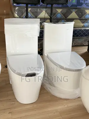 Combined Water Closet _ Colored Toilet Seat