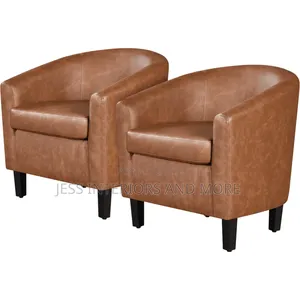Leather Accent Chair (Set of 2)