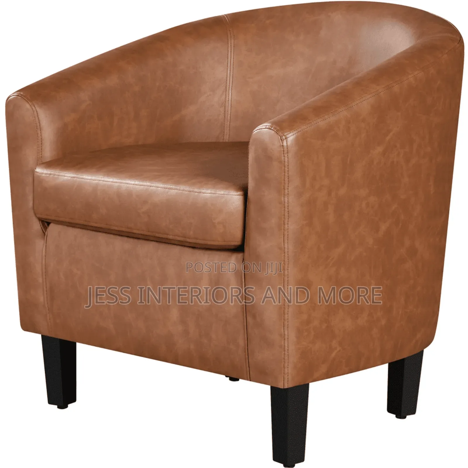 Leather Accent Chair (Set of 2)