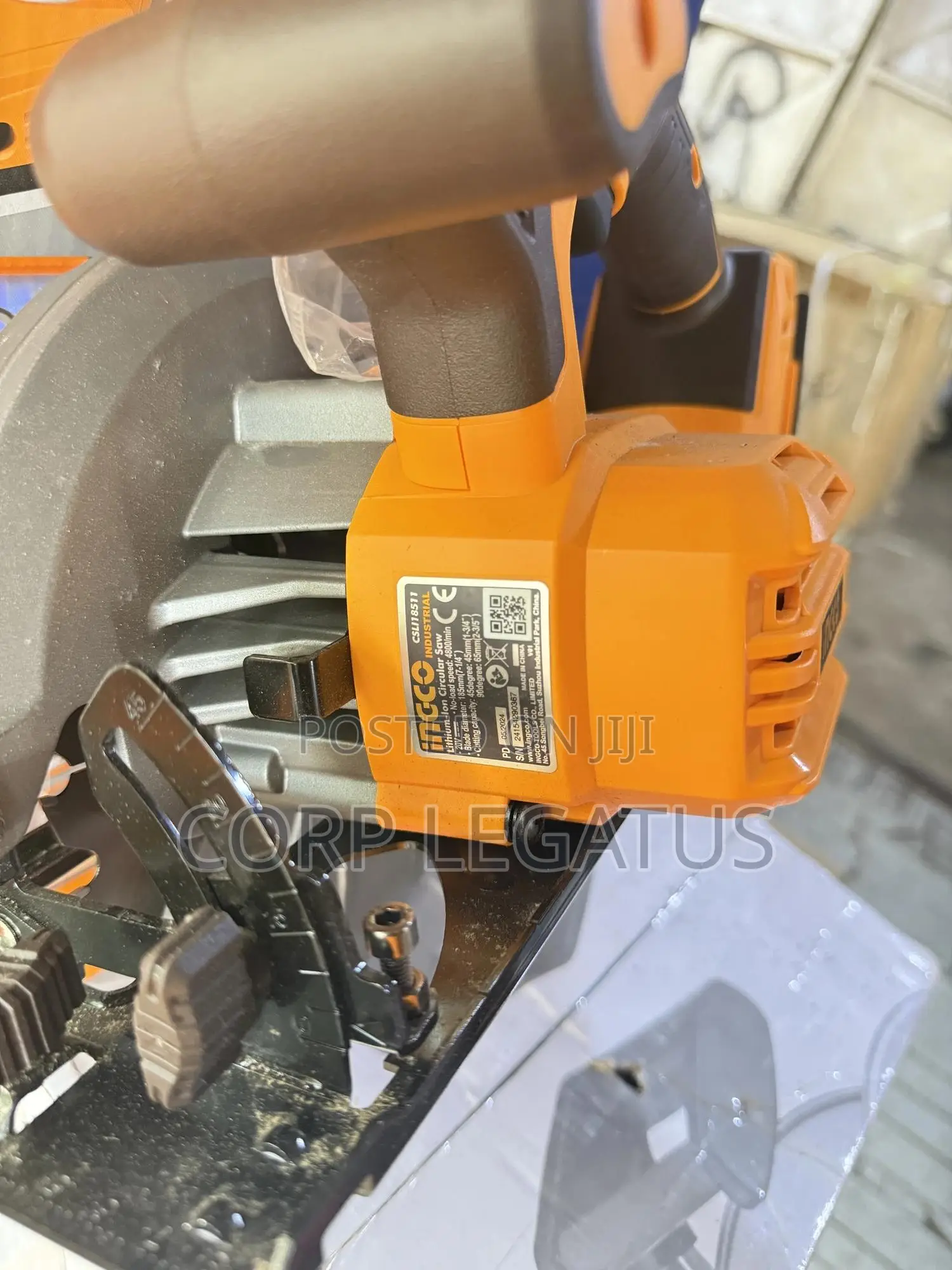 Ingco Cordless 7” Circular Saw