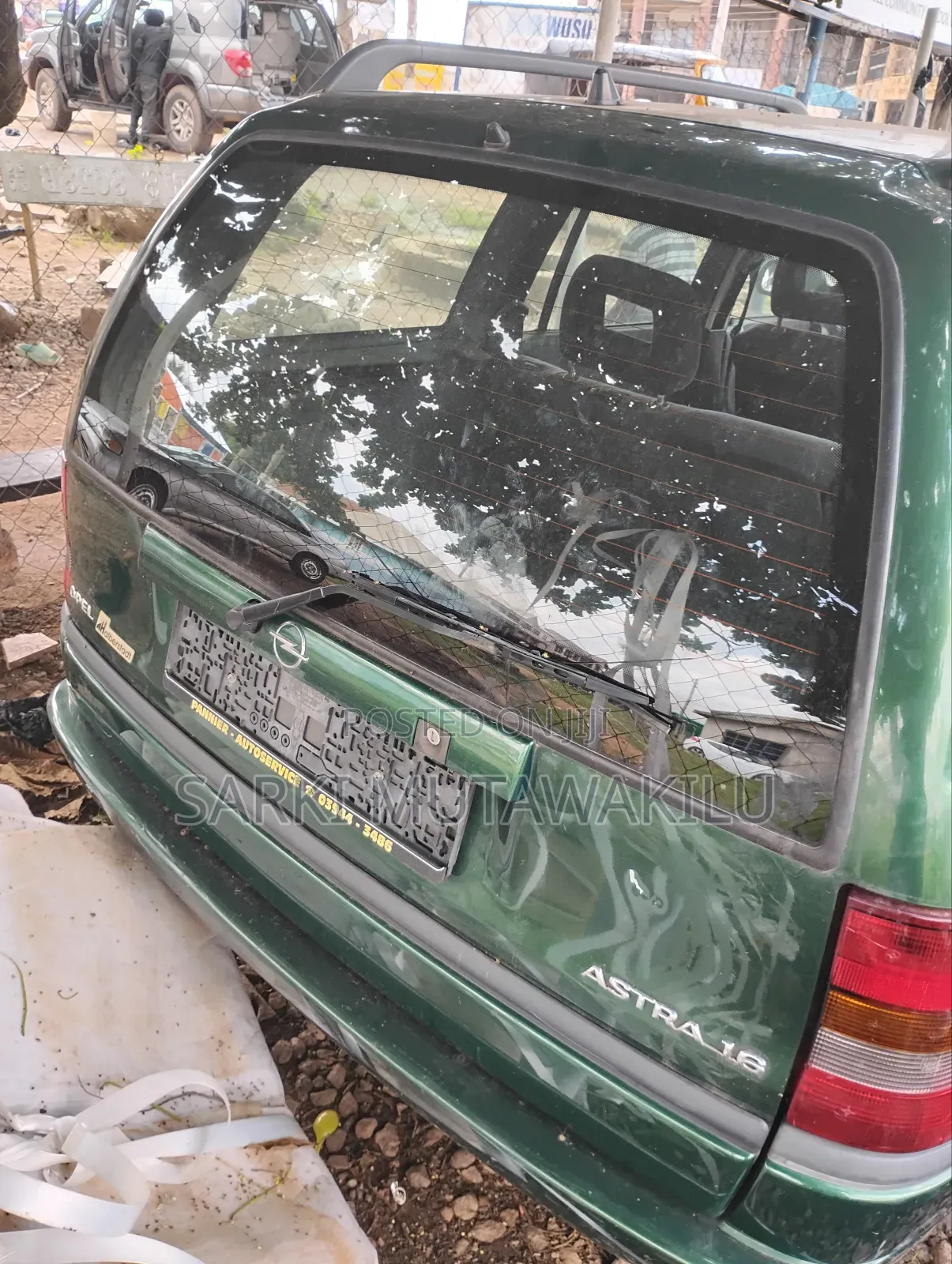 Opel Astra 2007 Green