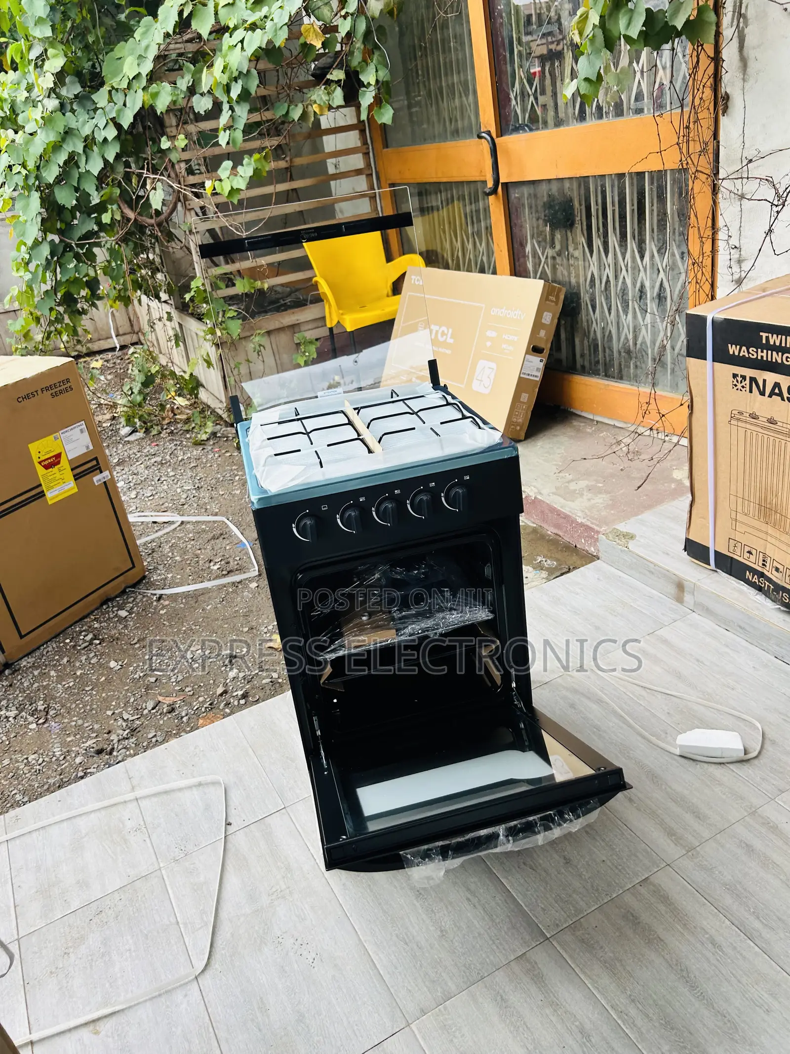 Place Your Order for Midea 4burner Gas Cooker Oven