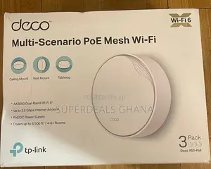 Tp-link Deco X50-poe Ax3000 Home Mesh Wi-fi 6 Wireless