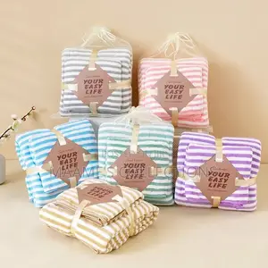 Luxurious Wave Towel Pattern Set ( 3 in 1)