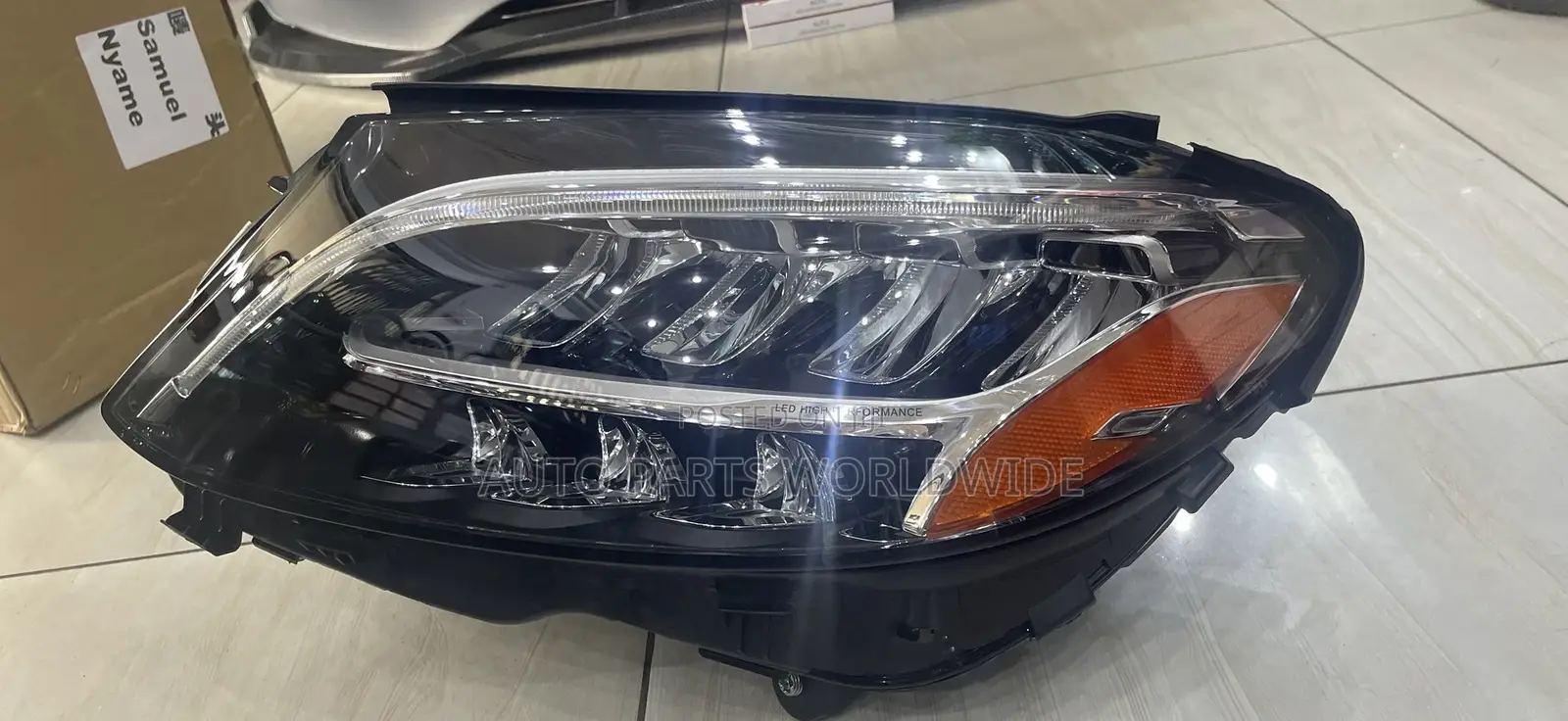 Mercedes Benz W205 C Class Headlights 2019-2021