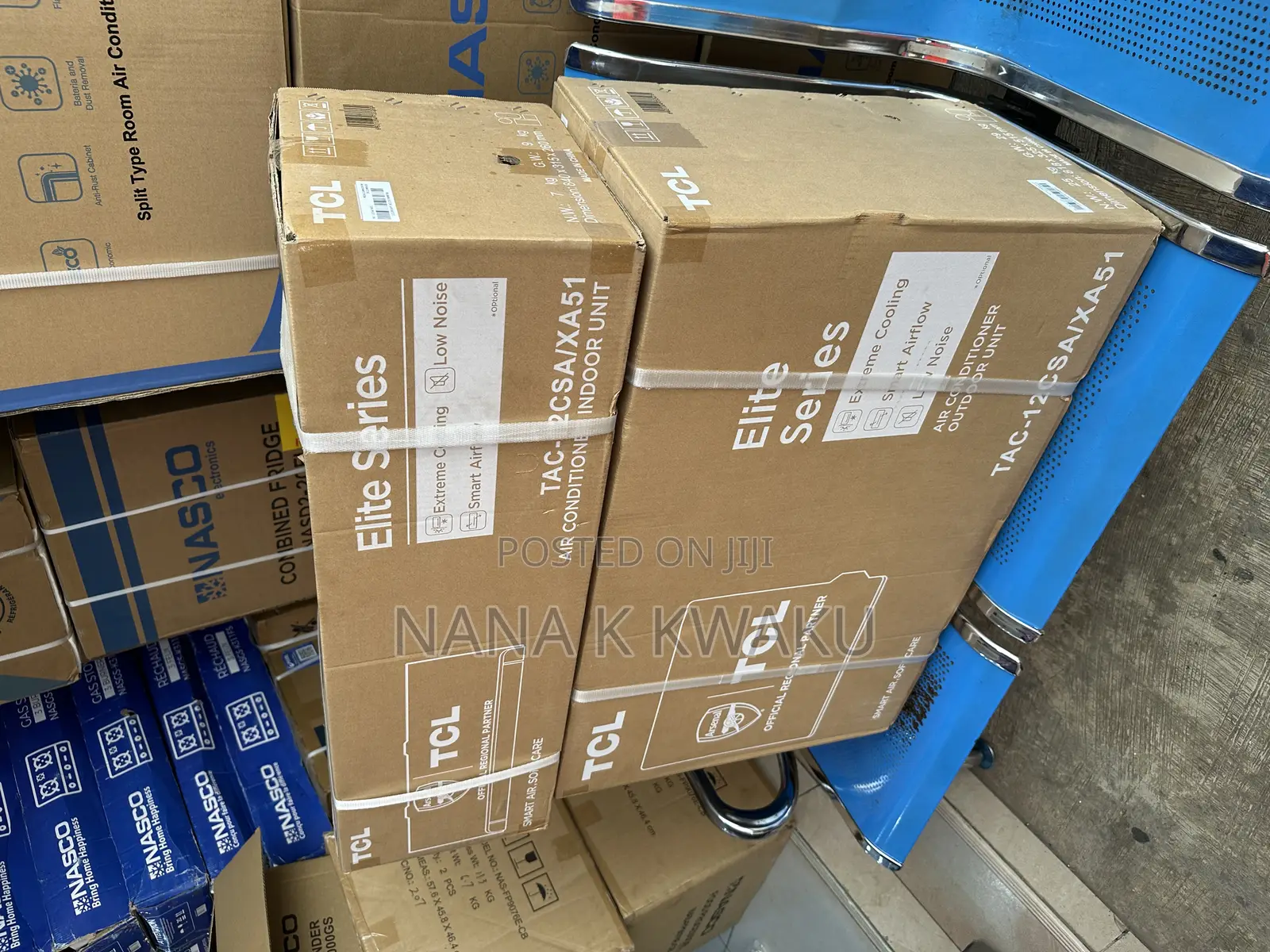 New in Box 1.5hp Split Air Condition Tcl.