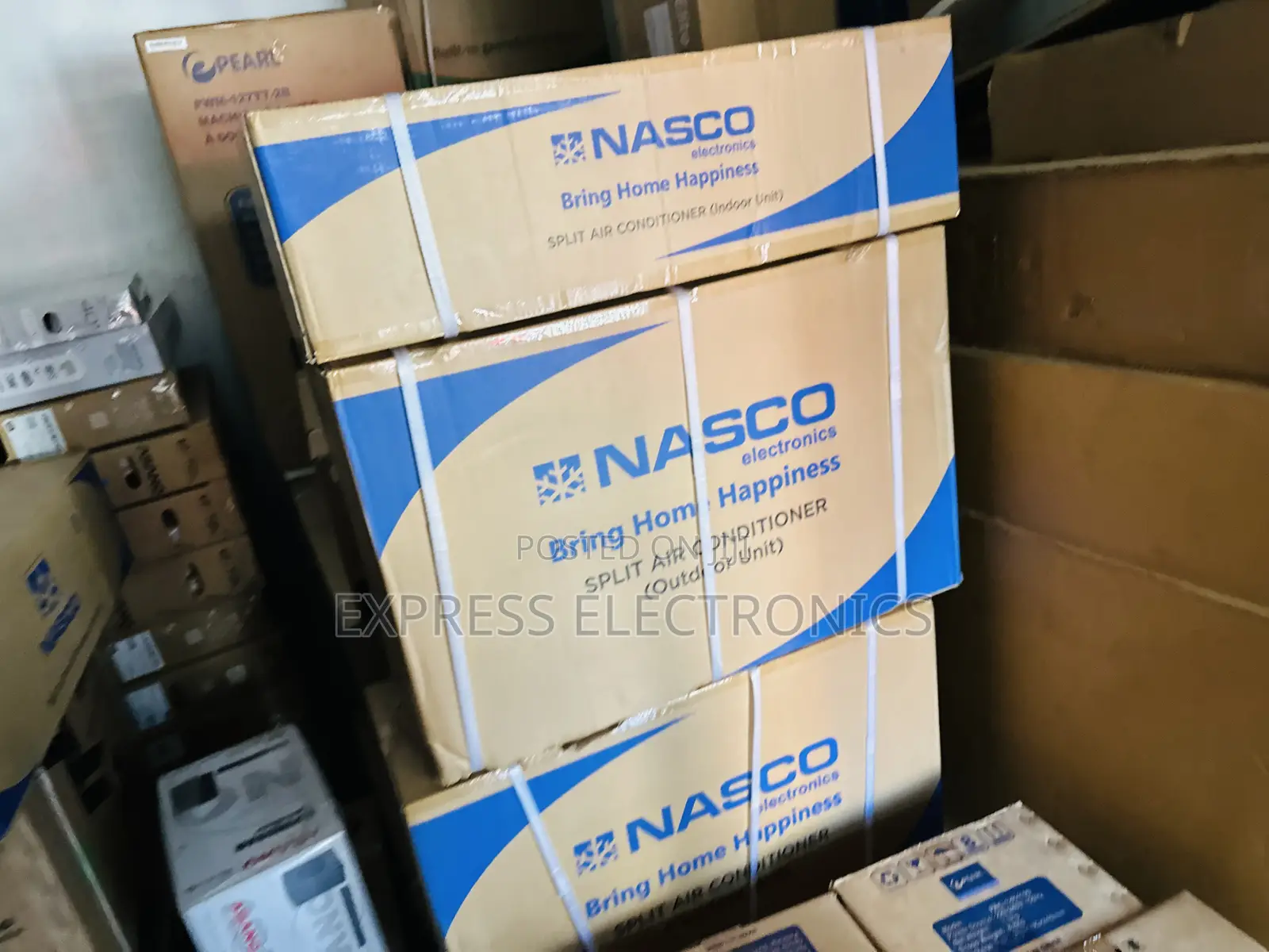 Led Hidden Display Split R410 Gas Nasco 1.5hp