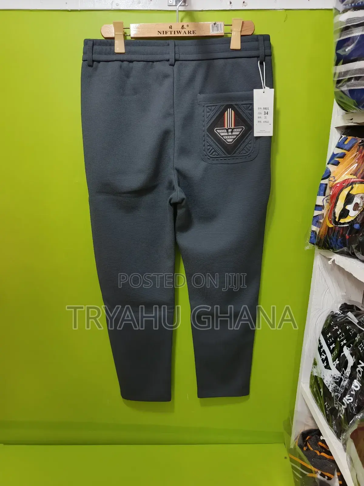 Trendy Tryahu Joggers For Everyday Comfort, Size 34 Only