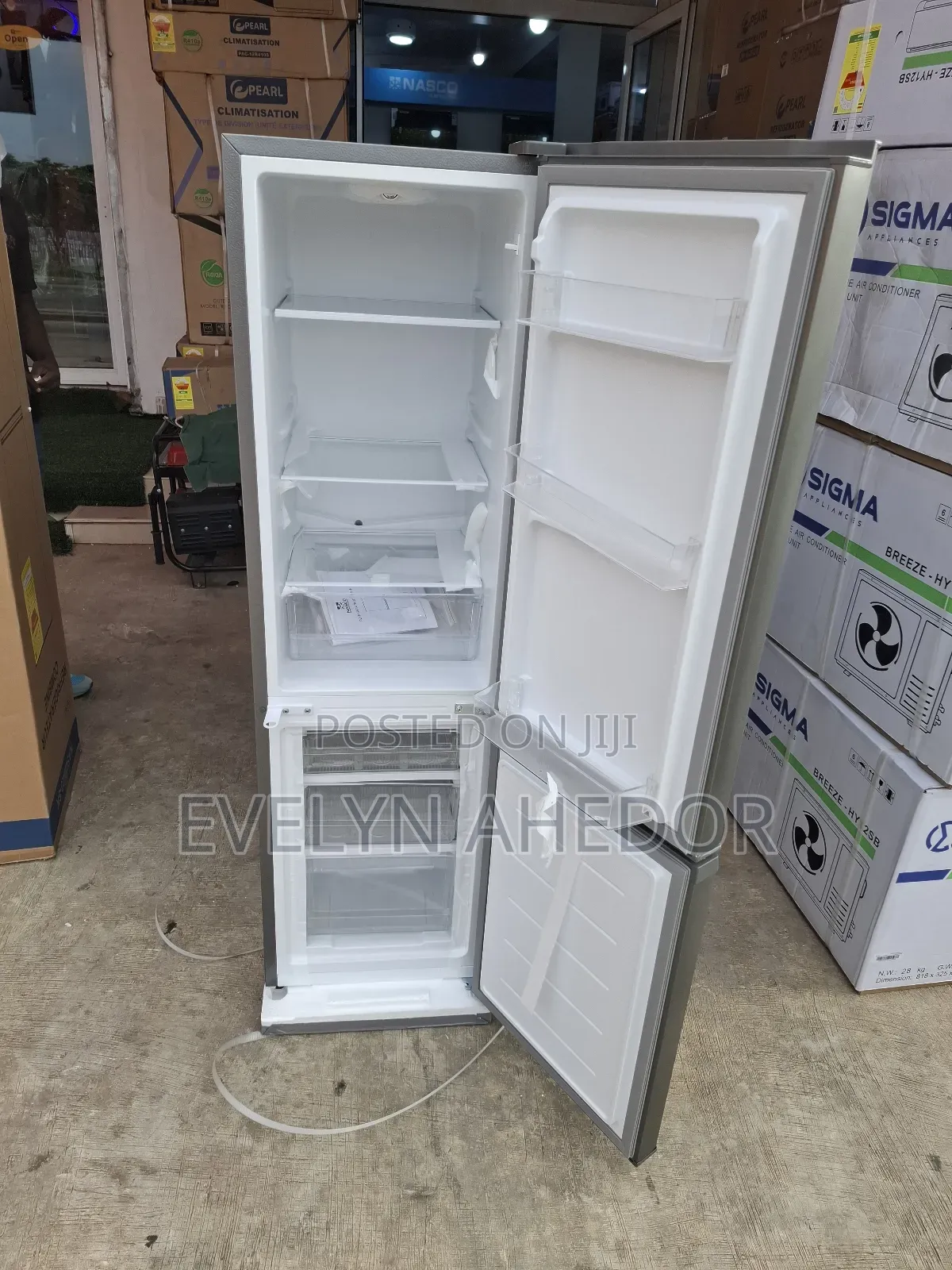 Aquadaz Ventures Nasco Bottom Freezer 170 Liters Available
