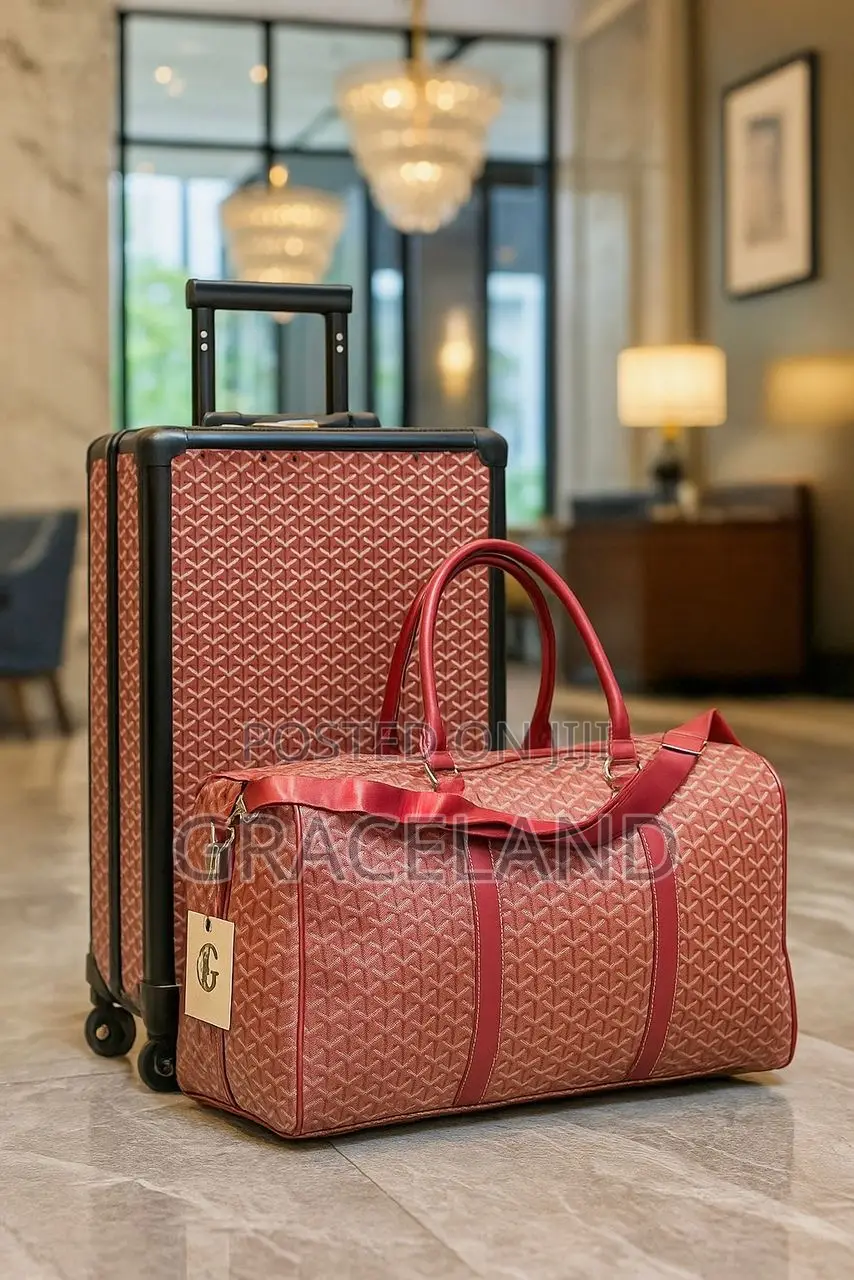This Is Original 2in1 Goyard Travelingbag Original Color.