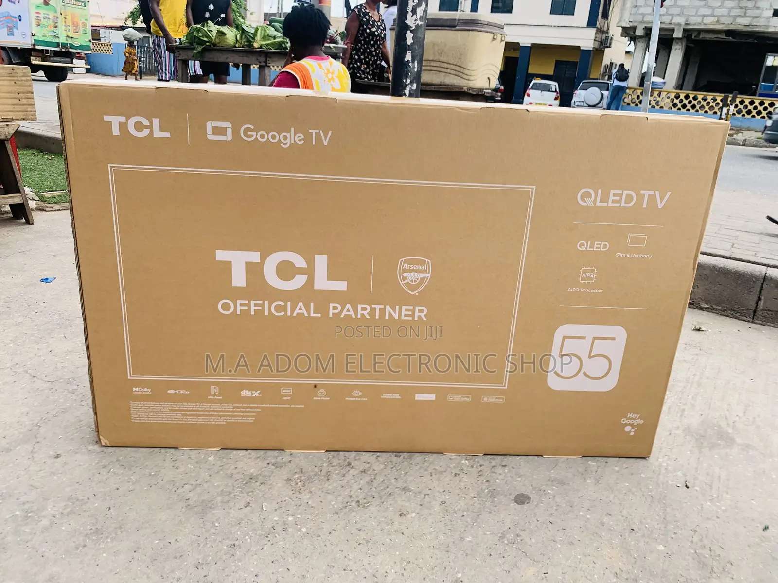 TCL 55” Qled Tv