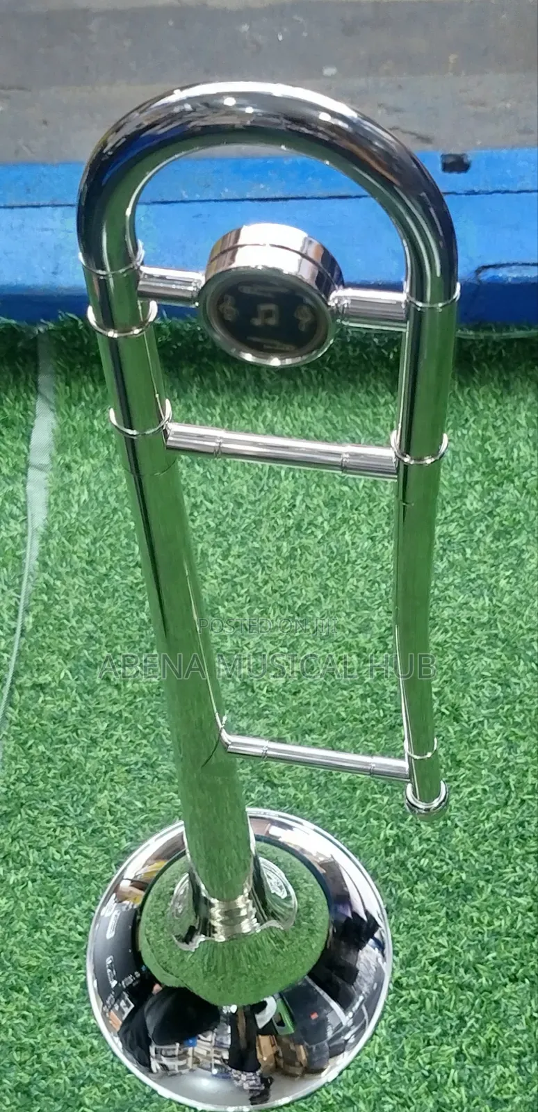 Yamaha Trombone Silver Colour