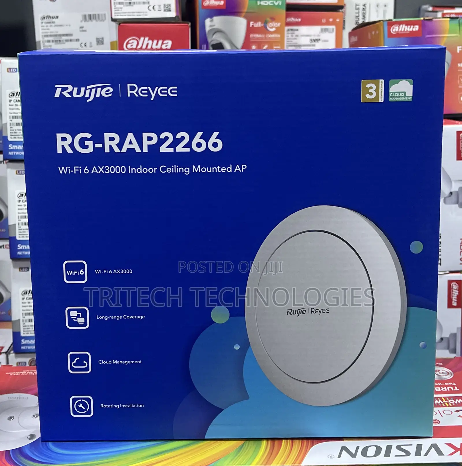 Ruijie Rg-Rap2266 Wi-Fi 6 Ax3000 Indoor Ceiling-Mount