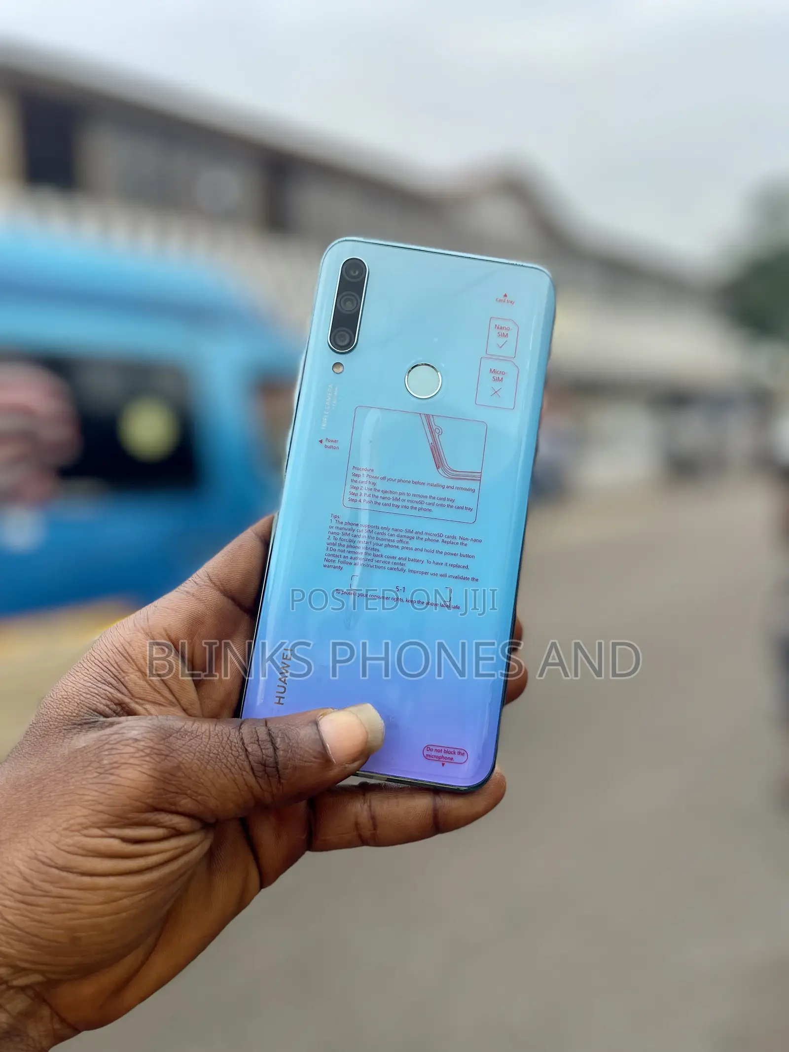 Huawei Y9 Prime 2019 128 GB Blue