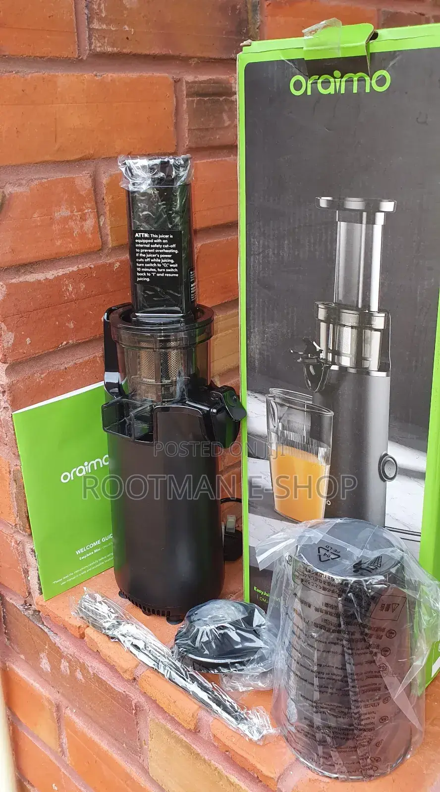 Easyjuice Mini Portable Slow Juicer