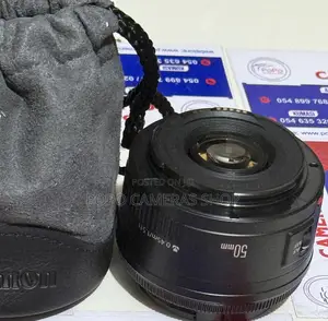 Canon Ef 50mm F1.8 Ii With Free Bag