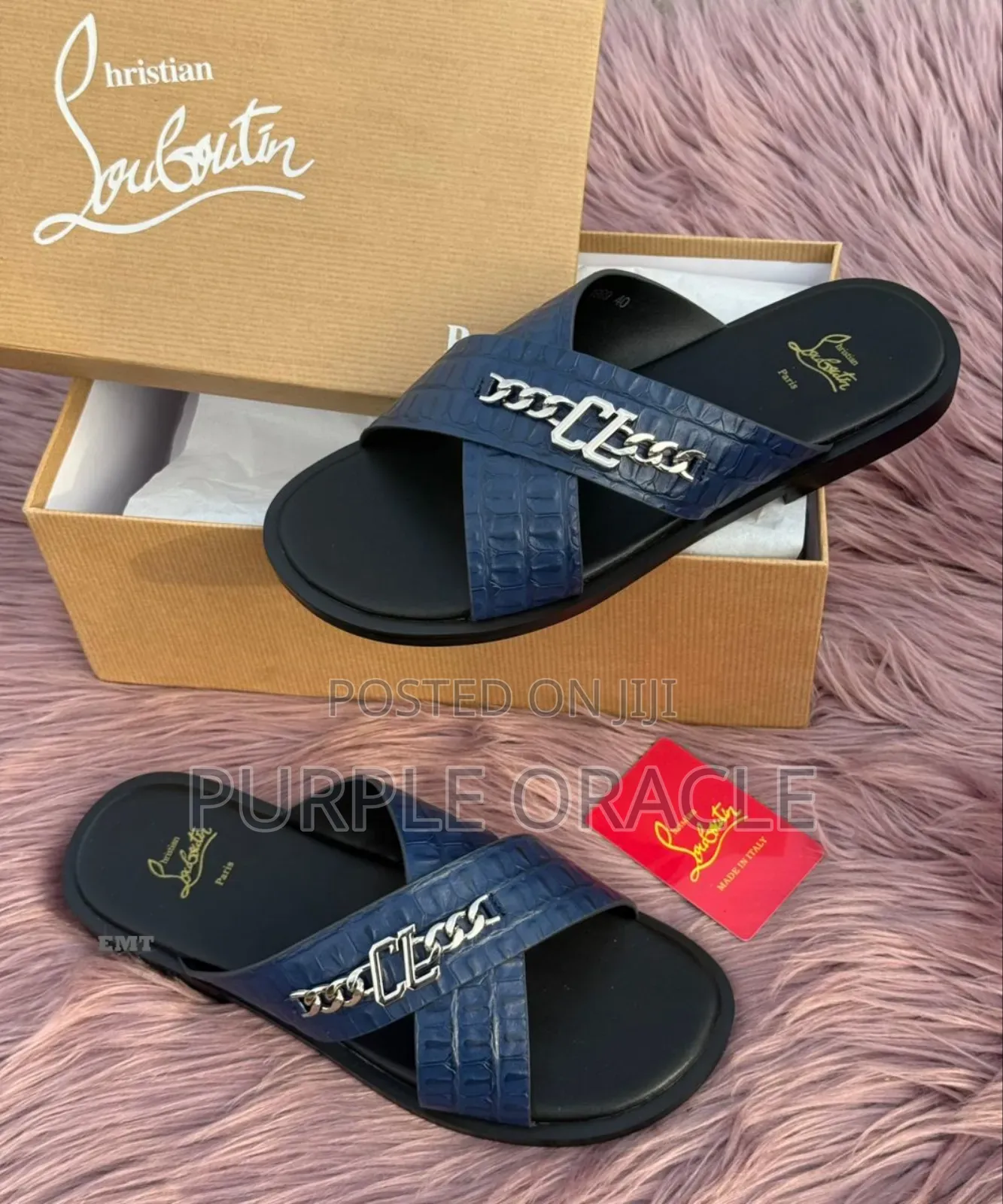 Christian Louboutin Palm Slides