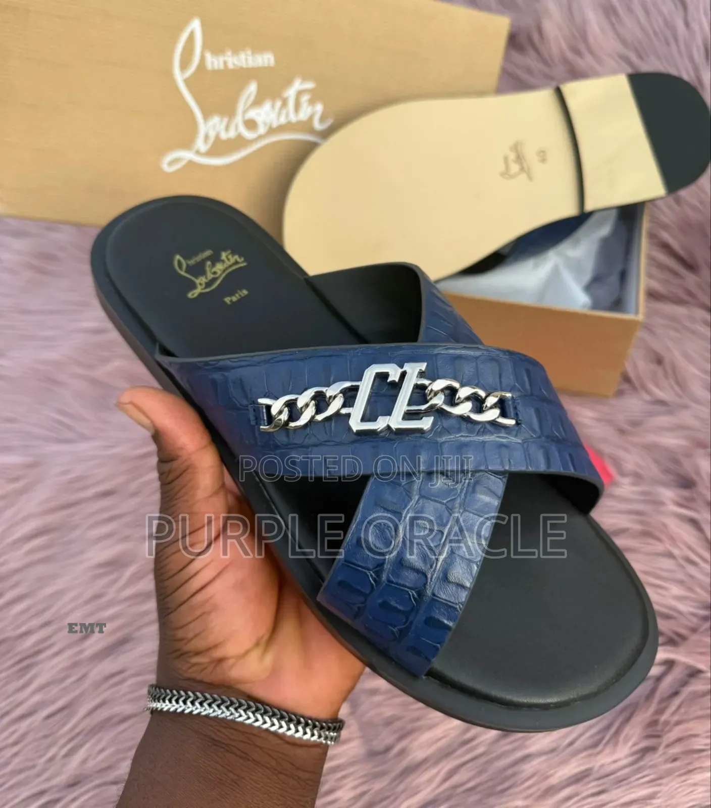 Christian Louboutin Palm Slides