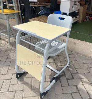 Student Study Desk With Integrated Chair