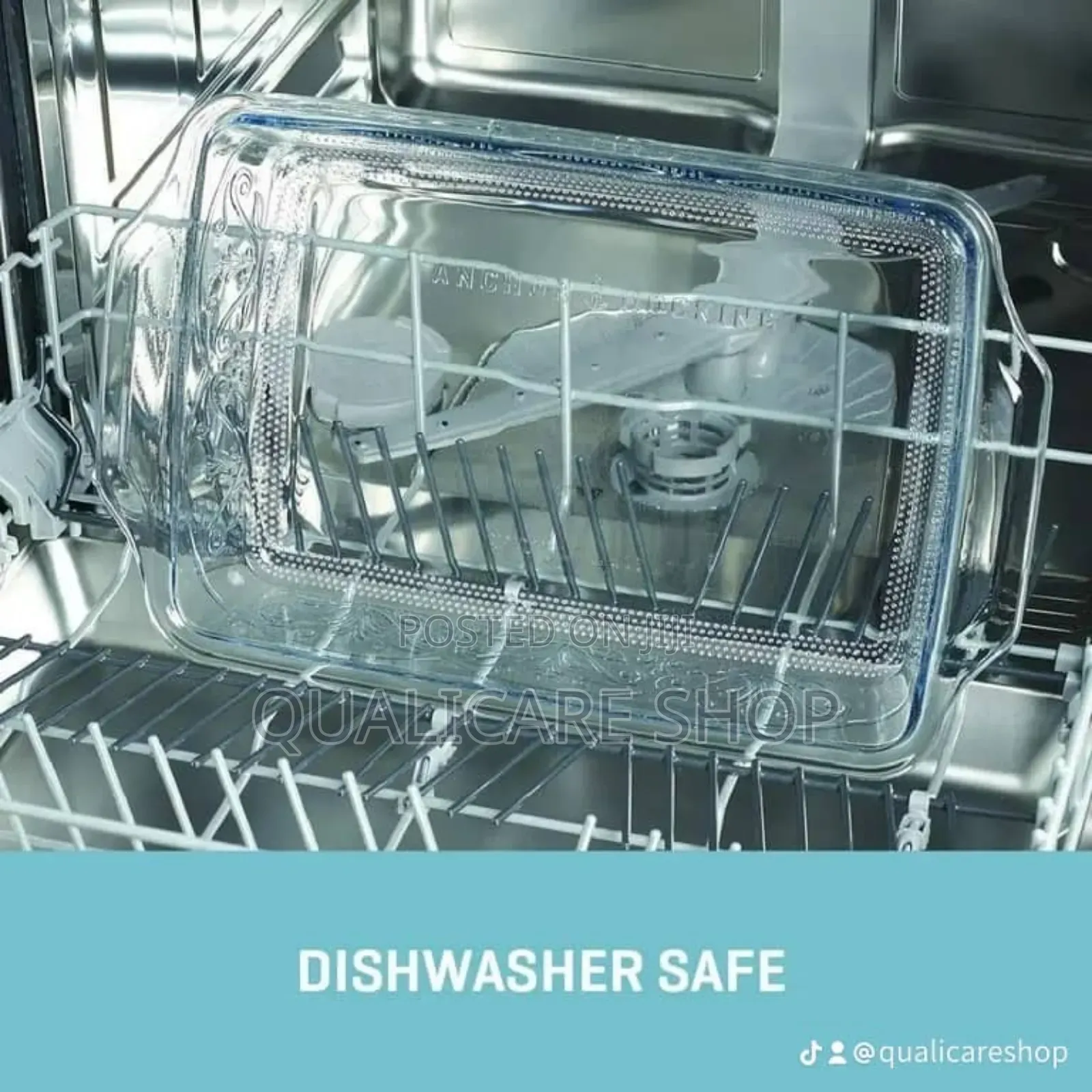 Baking Dish-Set of 2 (Glass) Anchor Hocking 3qt/L