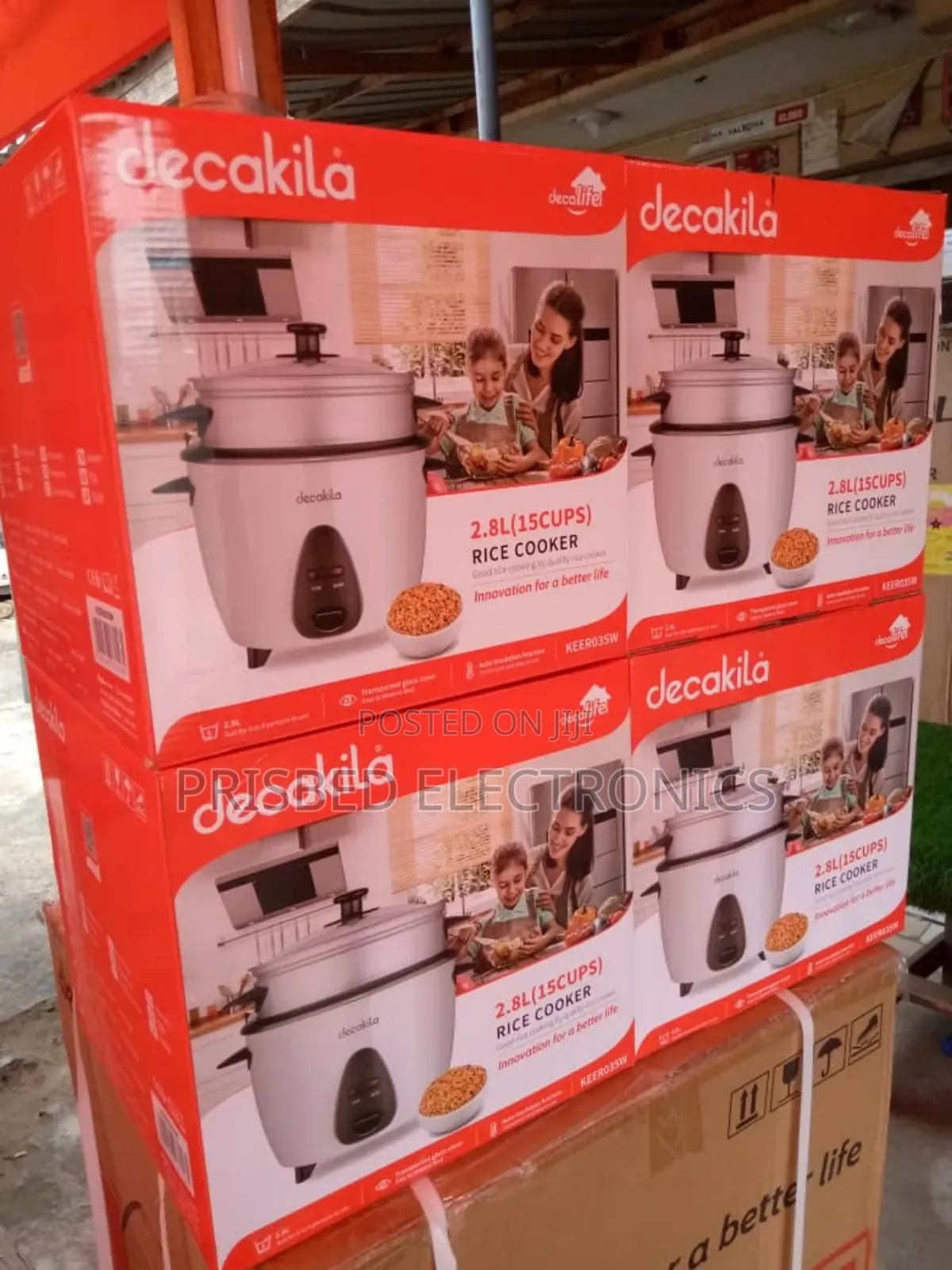 Decakila Durable Rice Cooker 2.8 Litres