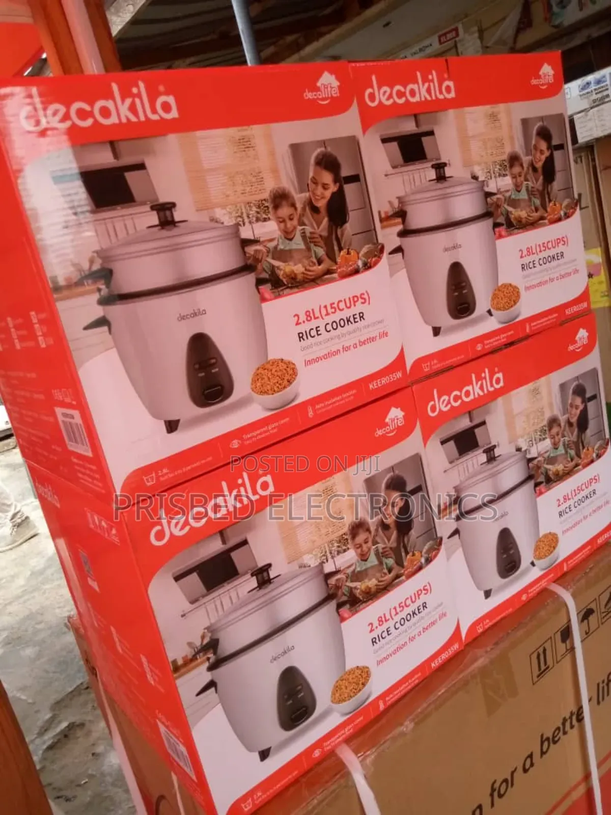 Decakila Durable Rice Cooker 2.8 Litres