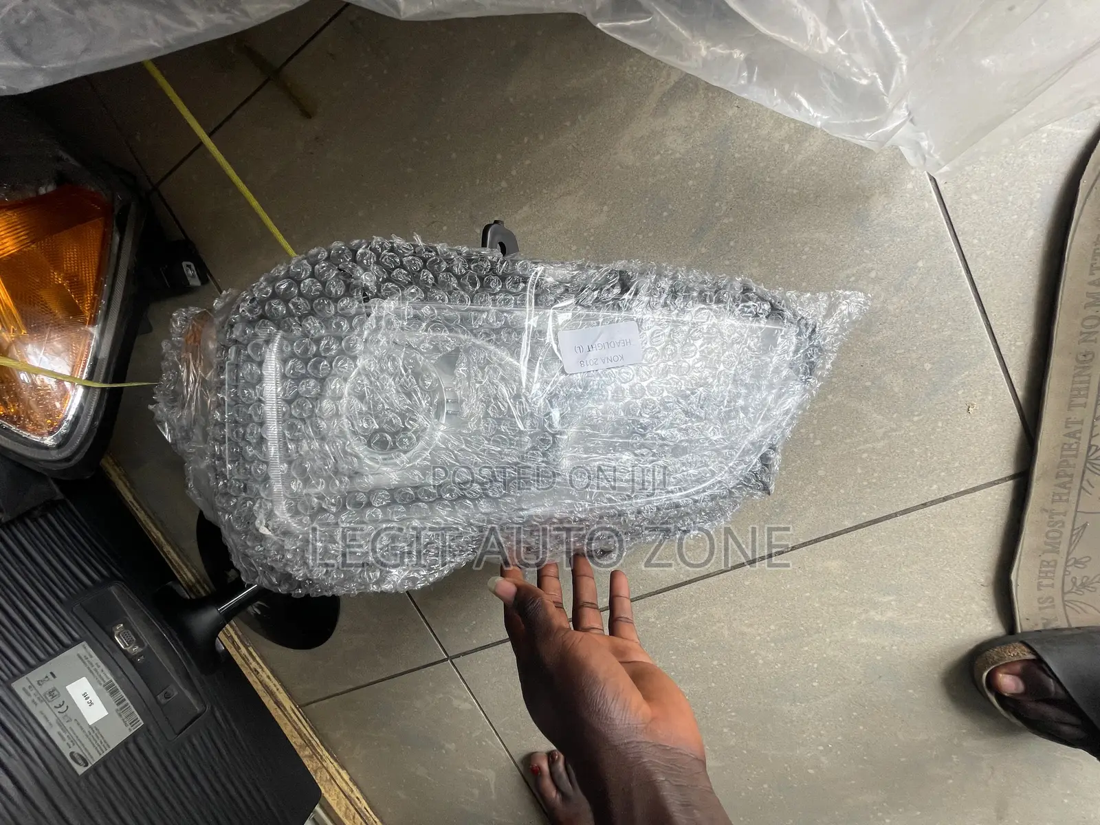 Hyundai Kona 2017,2018,2019,2020 Headlight