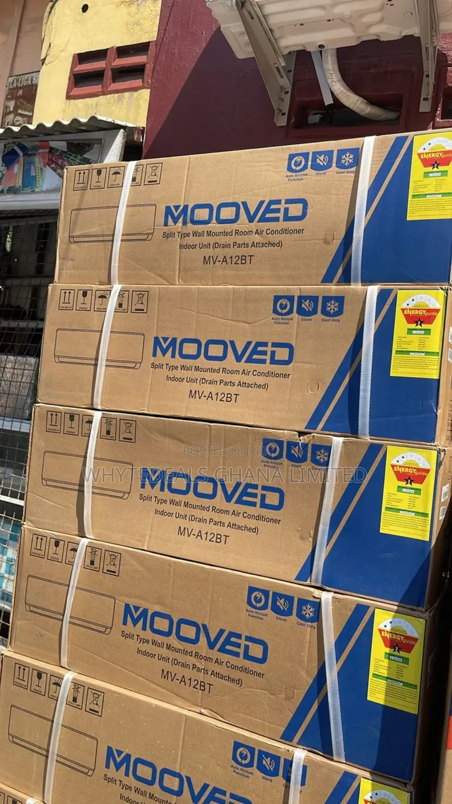 Mooved 1.5hp Split R410 Energy Save Air-conditioner Ac 2025