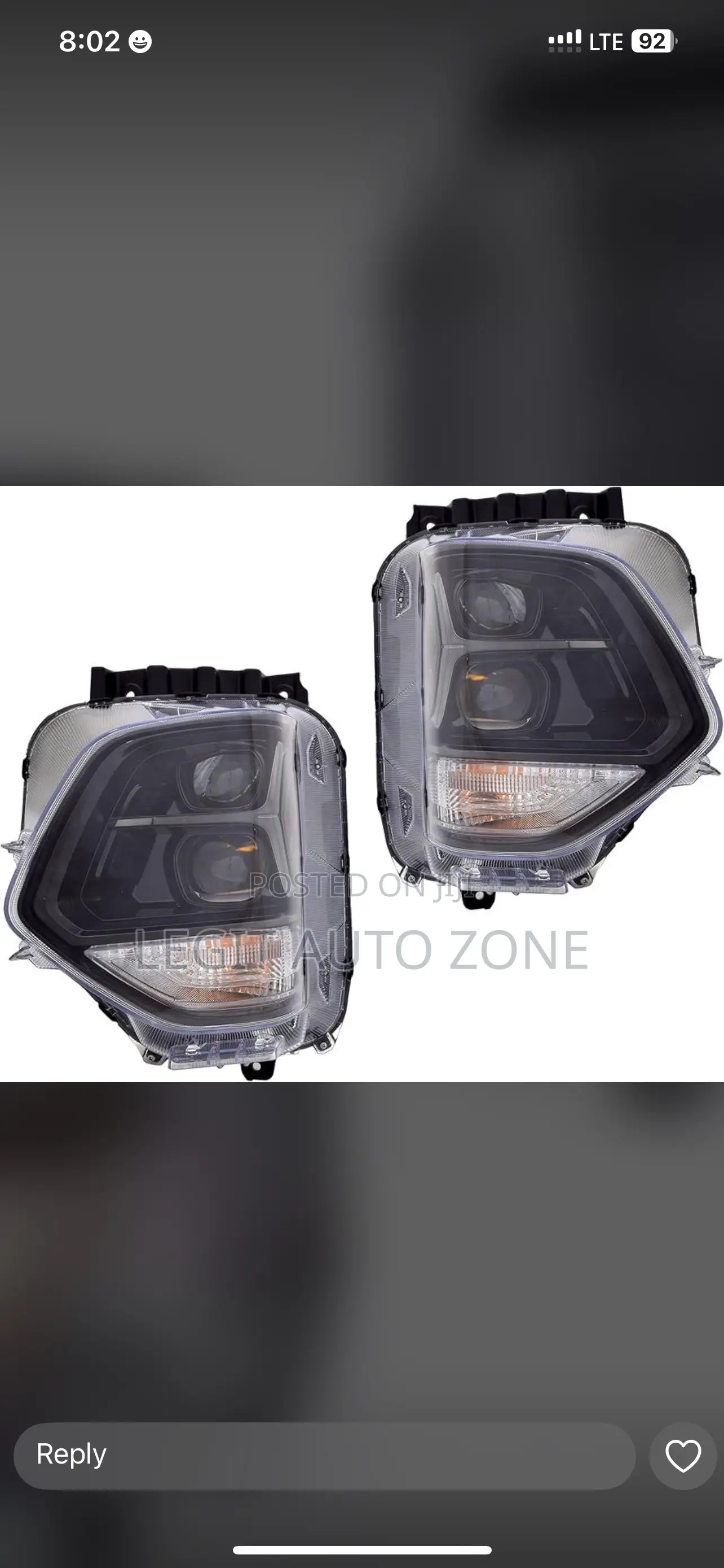 Hyundai Santafe 2020,2021lower Headlight