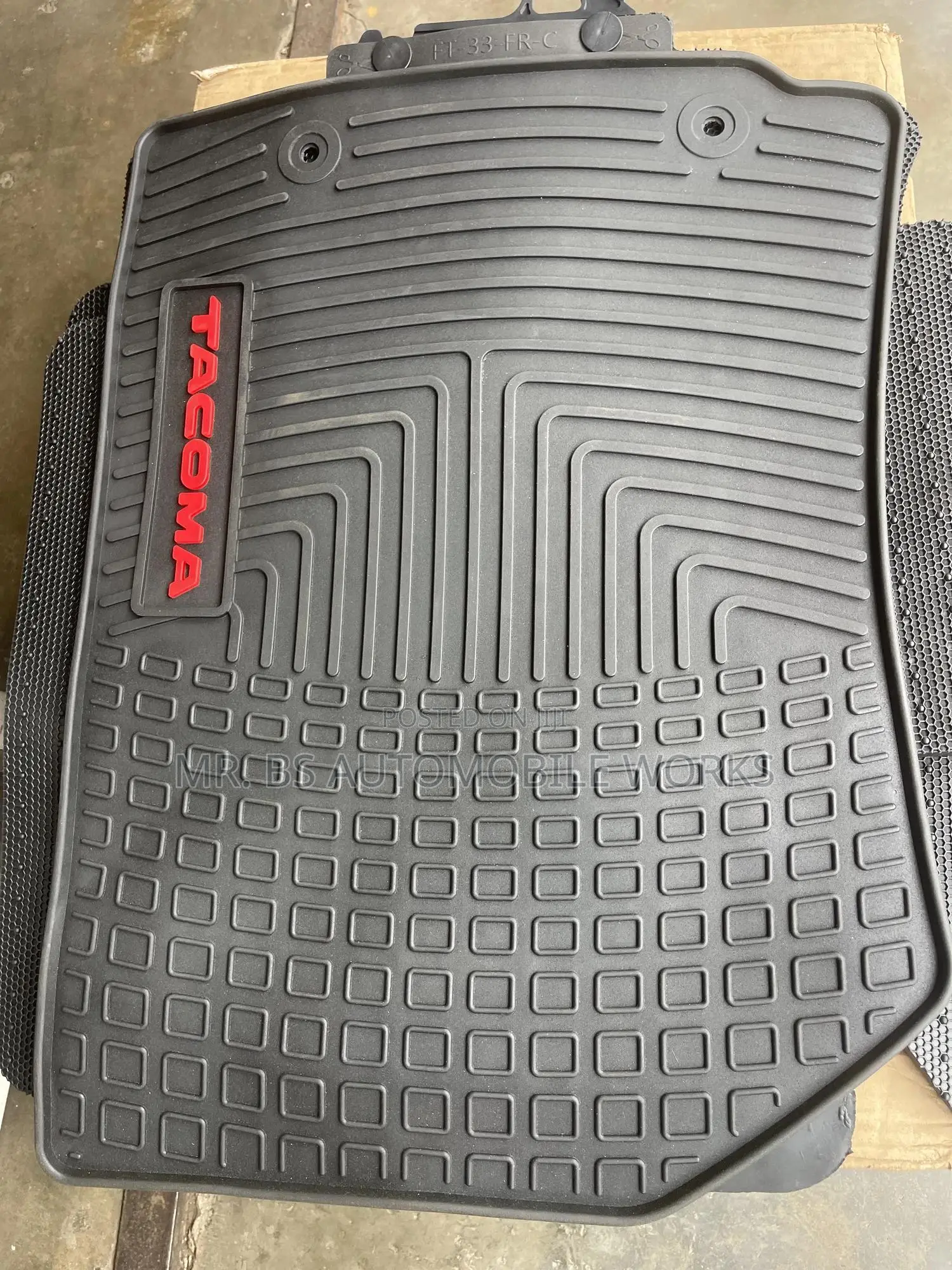 Toyota Tacoma Floor Mats(Carpets) 2016 To 2025