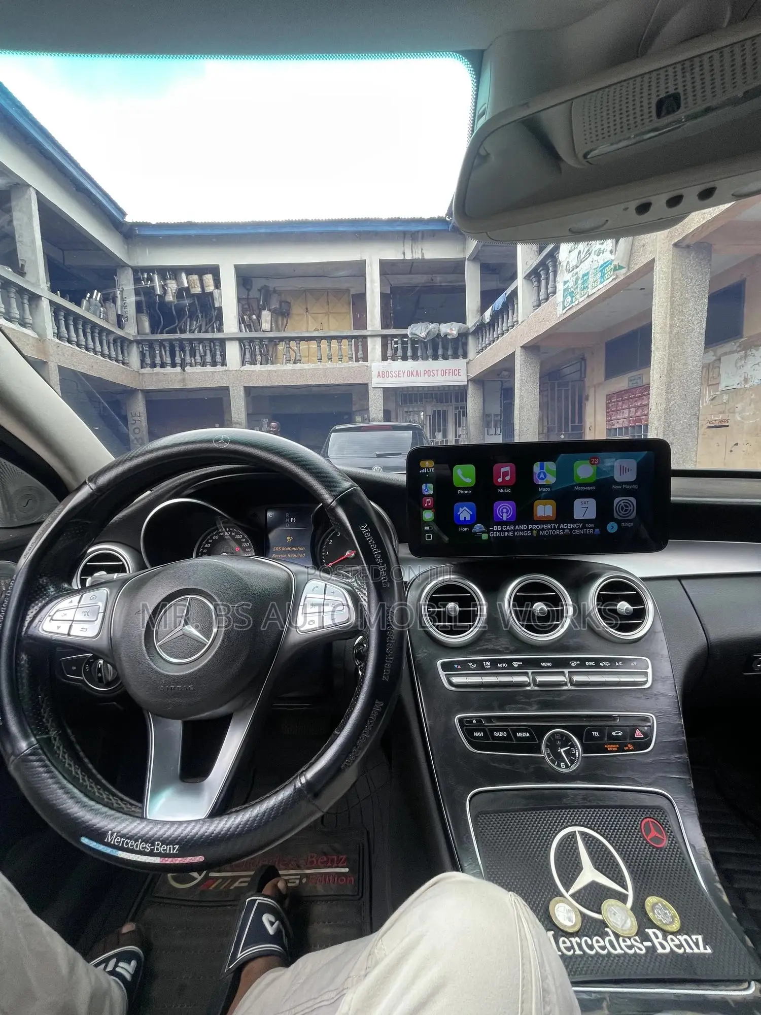 Mercedes Benz C300 Android/Carplay 2015 To 2020 Free Install